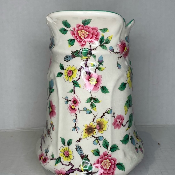 Old Foley - James Kent - Chinese Rose - milk jug - porcelain - England - Picture 4 of 9